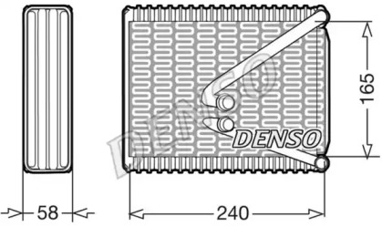 Испаритель (DENSO: DEV09010)