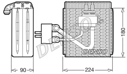 Испаритель (DENSO: DEV09002)