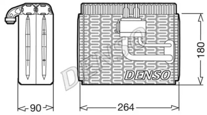 Испаритель (DENSO: DEV09004)