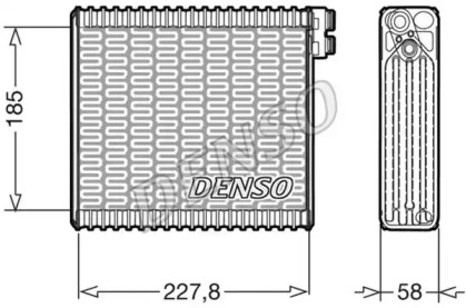 Испаритель (DENSO: DEV09011)