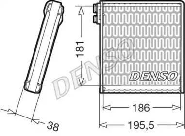 Испаритель (DENSO: DEV09103)