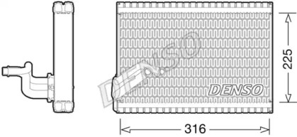 Испаритель (DENSO: DEV21003)