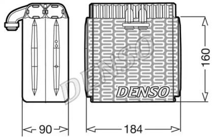 Испаритель (DENSO: DEV23001)