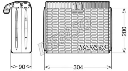 Испаритель (DENSO: DEV23004)