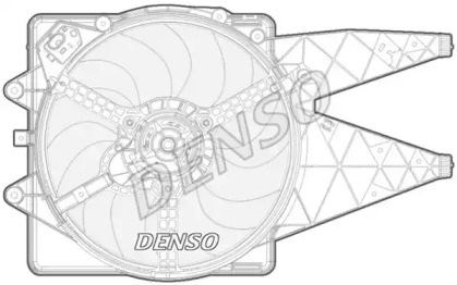 Вентилятор (DENSO: DER09092)