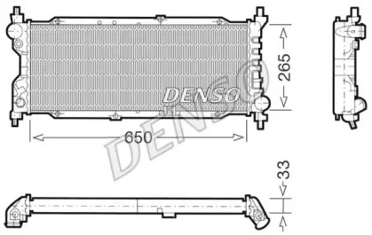 Теплообменник (DENSO: DRM20036)