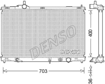 Теплообменник (DENSO: DRM50095)