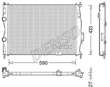 Теплообменник (DENSO: DRM46051)