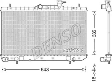 Теплообменник (DENSO: DRM41014)