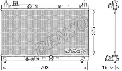 Теплообменник (DENSO: DRM40045)