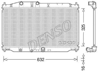 Теплообменник (DENSO: DRM40043)