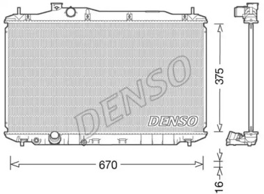 Теплообменник (DENSO: DRM40040)