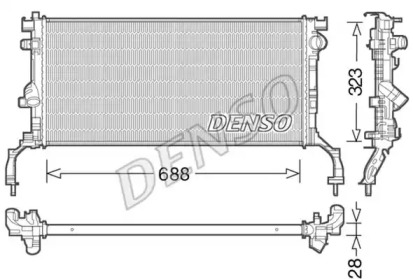 Теплообменник (DENSO: DRM23038)