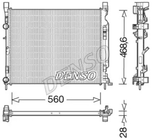 Теплообменник (DENSO: DRM23037)