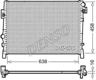 Теплообменник (DENSO: DRM09054)