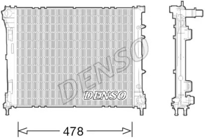 Теплообменник (DENSO: DRM09043)