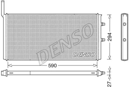 Теплообменник (DENSO: DRM05009)