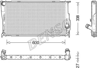 Теплообменник (DENSO: DRM05003)