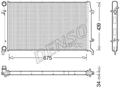 Теплообменник (DENSO: DRM02027)