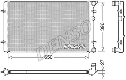 Теплообменник (DENSO: DRM02025)