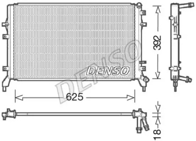 Теплообменник (DENSO: DRM02016)