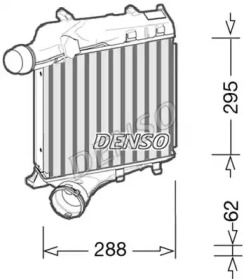 Теплообменник (DENSO: DIT28021)