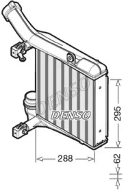 Теплообменник (DENSO: DIT28012)