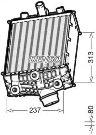 Теплообменник (DENSO: DIT28002)