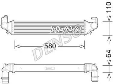 Теплообменник (DENSO: DIT09117)