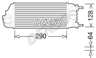 Теплообменник (DENSO: DIT09115)