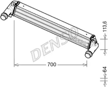 Теплообменник (DENSO: DIT06010)