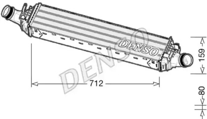 Теплообменник (DENSO: DIT02038)