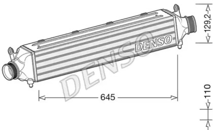 Теплообменник (DENSO: DIT02037)