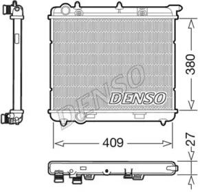 Теплообменник (DENSO: DRM21024)