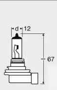 Лампа накаливания (OSRAM: 64212-01B)