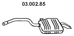 Амортизатор (EBERSPÄCHER: 03.002.85)