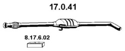 Амортизатор (EBERSPÄCHER: 17.0.41)