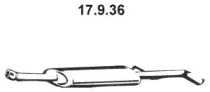 Амортизатор (EBERSPÄCHER: 17.9.36)