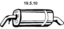 Амортизатор (EBERSPÄCHER: 19.5.10)