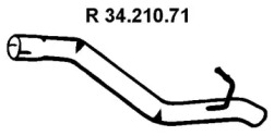 Трубка (EBERSPÄCHER: 34.210.71)