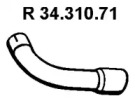 Трубка (EBERSPÄCHER: 34.310.71)