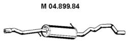 Амортизатор (EBERSPÄCHER: 04.899.84)