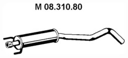 Амортизатор (EBERSPÄCHER: 08.310.80)