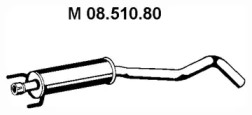 Амортизатор (EBERSPÄCHER: 08.510.80)