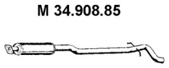 Амортизатор (EBERSPÄCHER: 34.908.85)