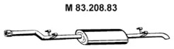 Амортизатор (EBERSPÄCHER: 83.208.83)