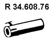 Трубка (EBERSPÄCHER: 34.608.76)