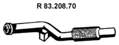 Трубка (EBERSPÄCHER: 83.208.70)