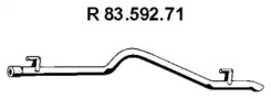 Трубка (EBERSPÄCHER: 83.592.71)