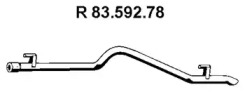 Трубка (EBERSPÄCHER: 83.592.78)